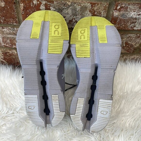 On Running Cloudnova WOMEN'S Lace-up Sneakers Trainers Purple/Pearl Zest Sz. 7.5 - Picture 10 of 10